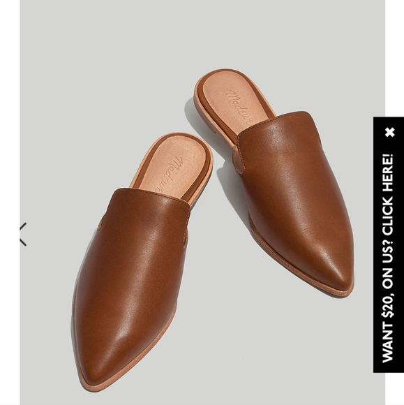 MADEWELL The Gemma Mule in Leather Size 8.5 - Picture 9 of 15